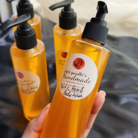 vitamin c and face wash